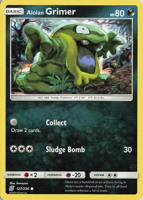 Alolan Grimer - Unified Minds 127/236