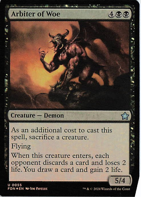 Arbiter of Woe - FDN 0055