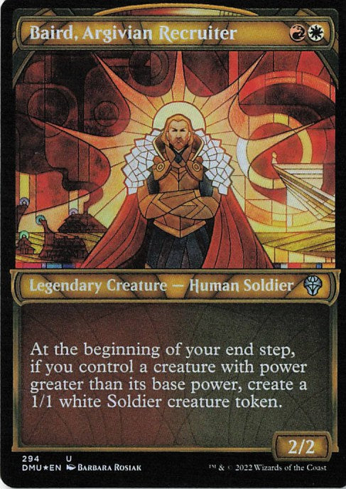 Baird, Argivian Recruiter (Holo)