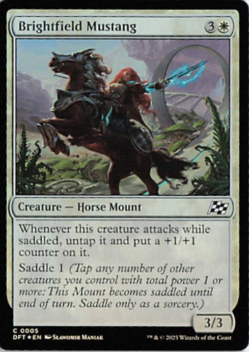 Brightfield Mustang - DFT 0005