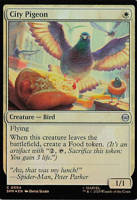 City Pigeon - SPM 0004
