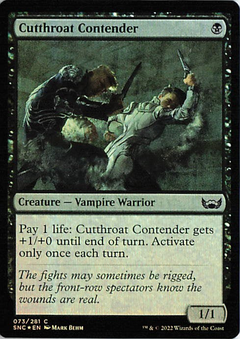 Cutthroat Contender - SNC 0073