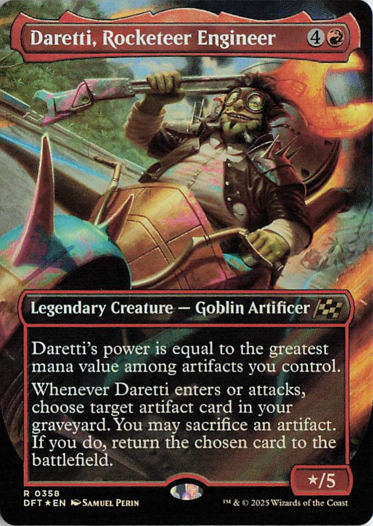 Daretti, Rocketeer Engineer - DFT 0358 (Foil)
