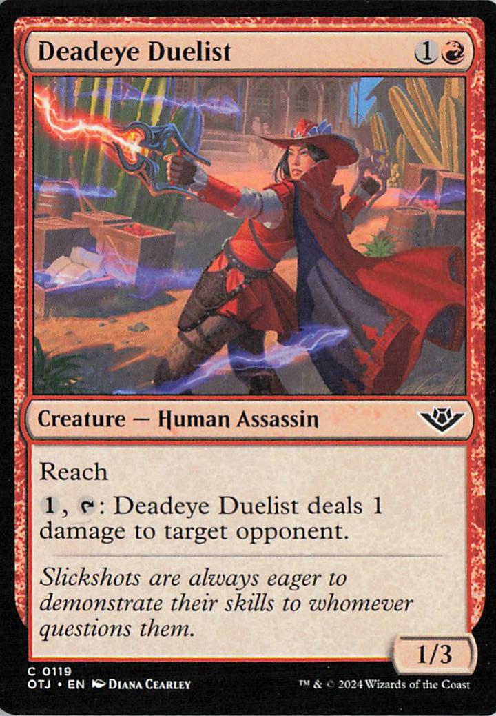 Deadeye Duelist - OTJ 0119