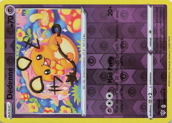 Dedenne - Darkness Ablaze 072/189 (Reverse Holo)