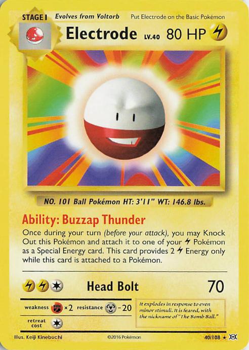 Electrode 40/108 Evolutions Holo