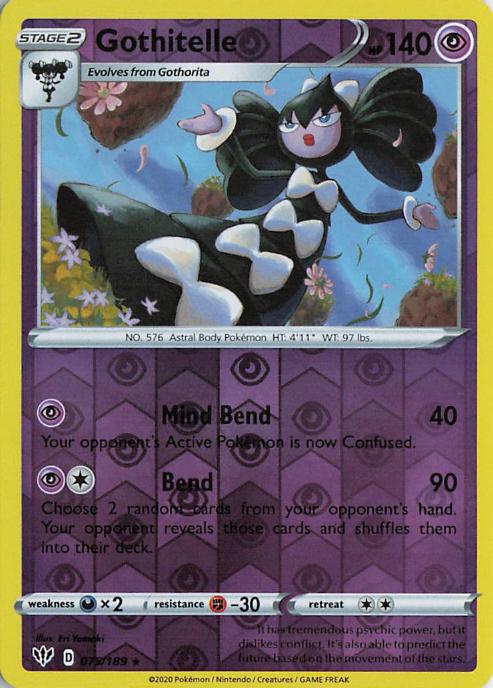 Gothitelle - Darkness Ablaze 075/189 (Holo)
