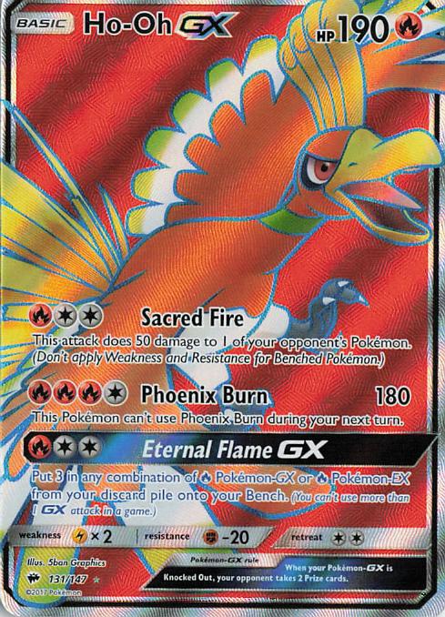 Ho-Oh GX - Burning Shadows 131/147