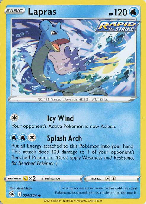 Lapras - Fusion Strike 054/264