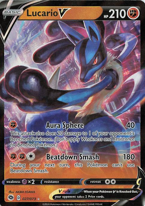 Lucario V 027-073 Champions Path