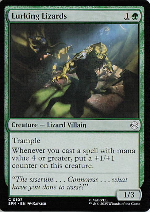 Lurking Lizards - SPM 0107