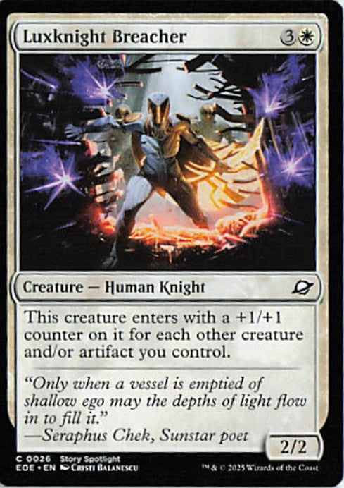 Luxknight Breacher - EOE 0026