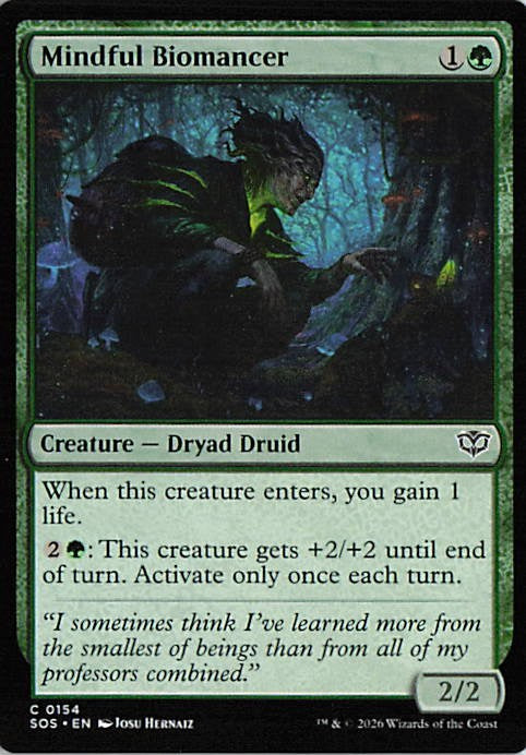 Mindful Biomancer - SOS 0154