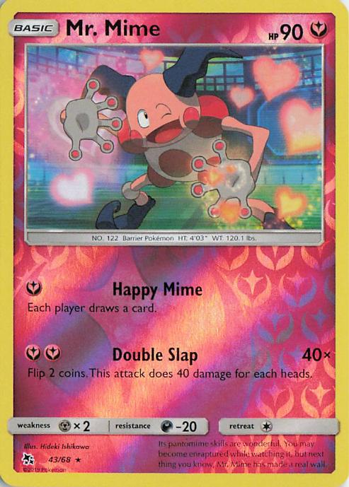 Mr. Mime - Hidden Fates 043/068 (Holo)