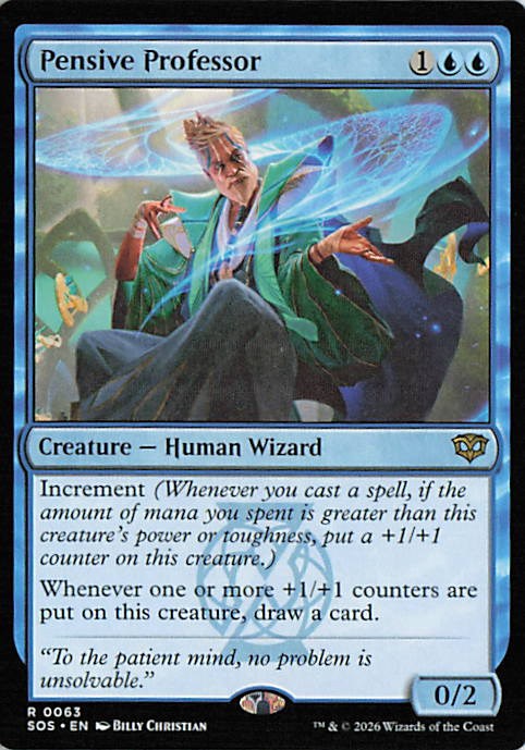 Pensive Professor - SOS 0063