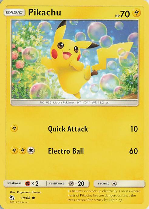 Pikachu - Hidden Fates 019/068