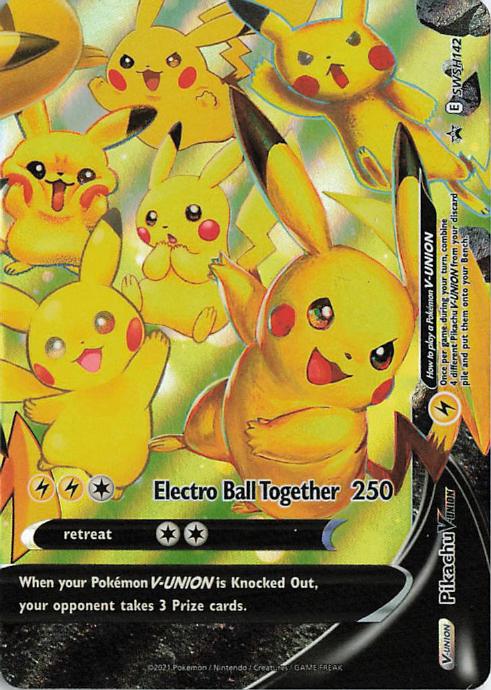 Pikachu V-UNION SWSH142