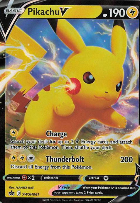 Pikachu V SWSH061