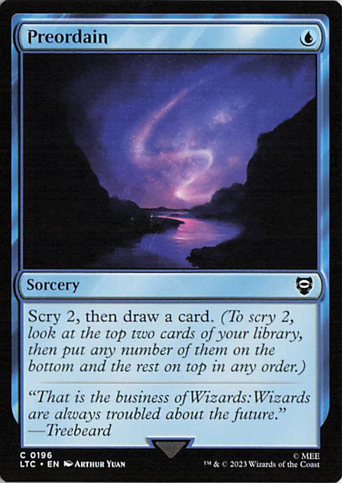 Preordain - LTC 0196