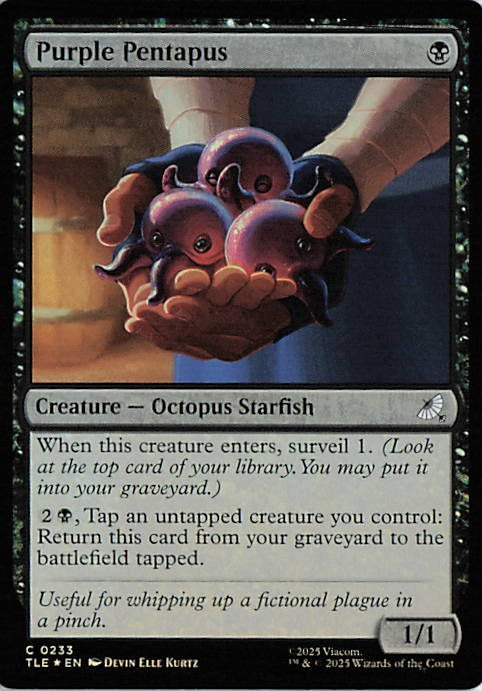Purple Pentapus - TLE 0233
