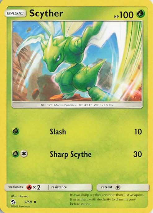 Scyther - Hidden Fates 005/068