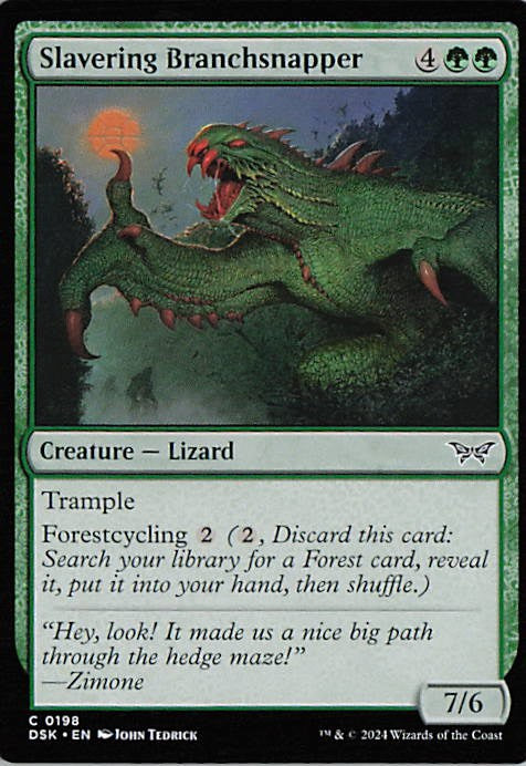 Slavering Branchsnapper - DSK 0198