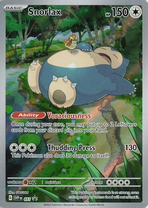 Snorlax SVP 051 Promo