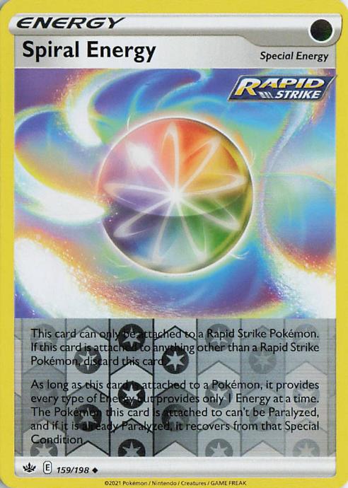 Spiral Energy - Chilling Reign 159/198 (Reverse Holo)