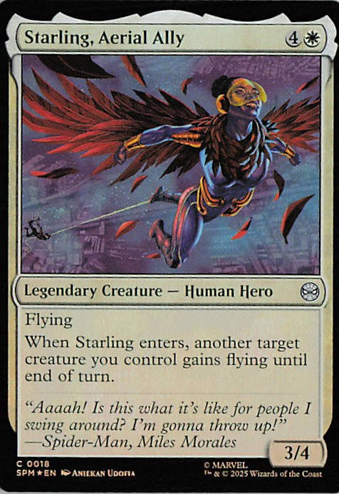 Starling, Aerial Ally - SPM 0018