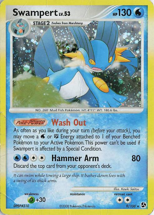 Swampert (Holo) - Great Encounters 9/106