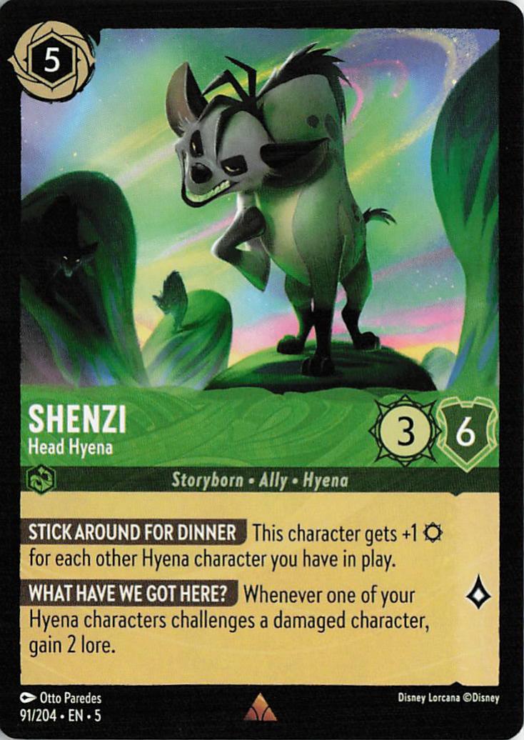 Shenzi - Head Hyena - Shimmering Skies 91/204
