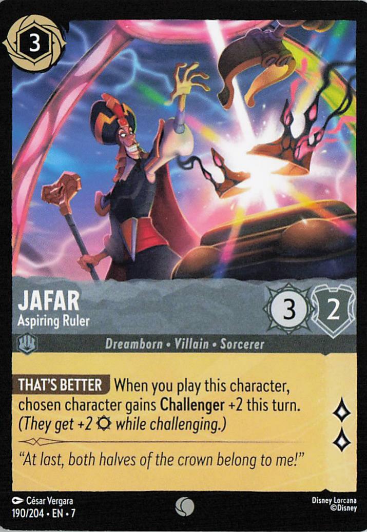 Jafar - Aspiring Ruler - Archazia's Island 190/204