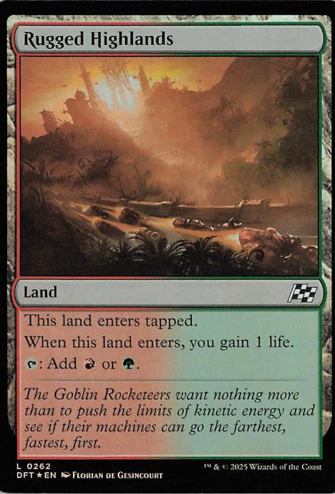 Rugged Highlands - DFT 262 (MTG)