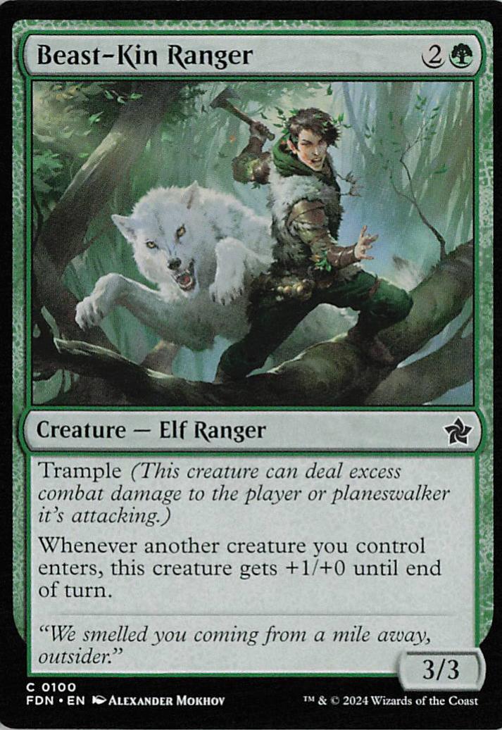 Beast-Kin Ranger - FDN 0100