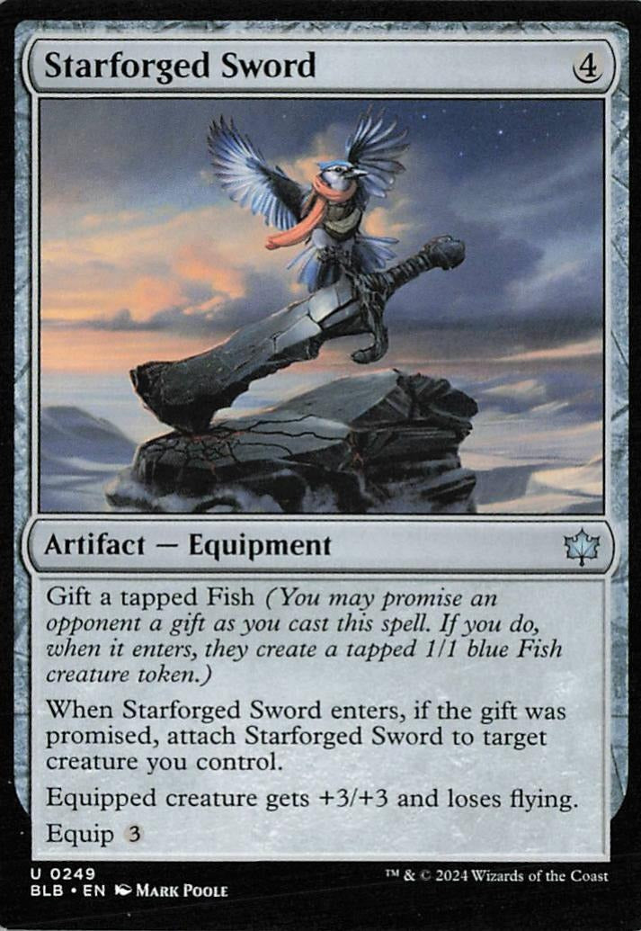 Starforged Sword