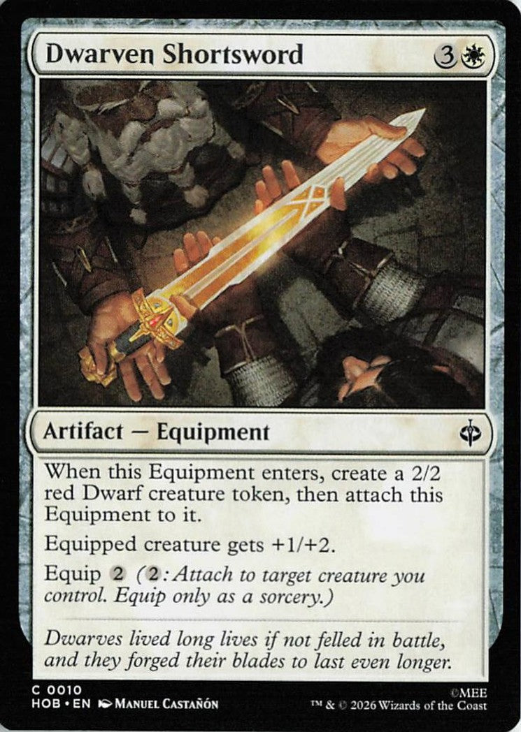 Dwarven Shortsword