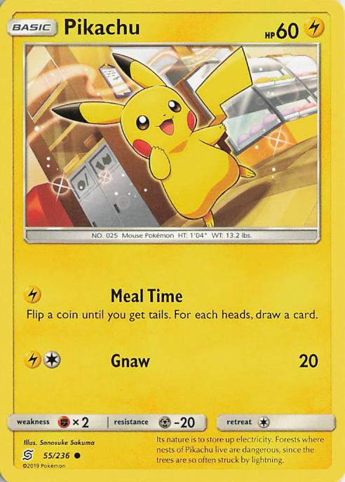 Pikachu - Unified Minds 055/236 (Reverse Holo)
