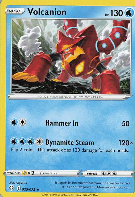Volcanion - Shining Fates 025/072 (Holo)