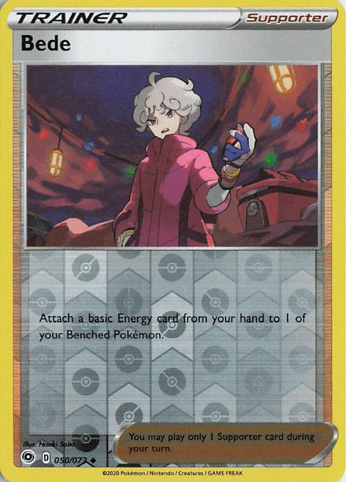 Bede - Champion's Path 050/073 (Reverse Holo)