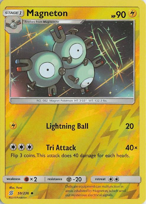 Magneton - Unified Minds 059/236 (Reverse Holo)