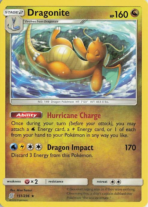 Dragonite - Unified Minds 151/236 (Holo)