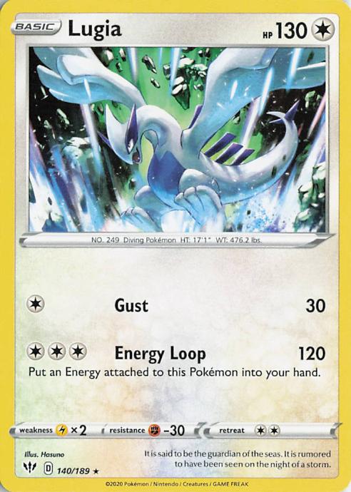 Lugia - Darkness Ablaze 140/189 (Holo)