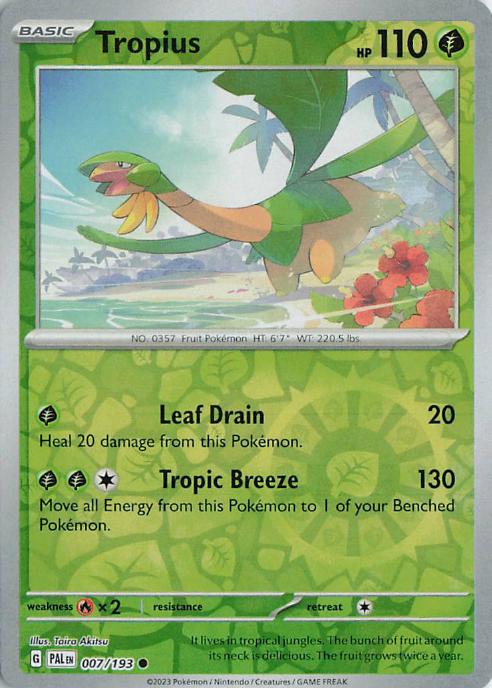 Tropius - Paldea Evolved 007/193