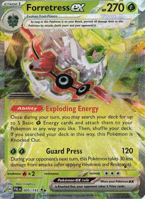 Forretress ex - Paldea Evolved 005/193