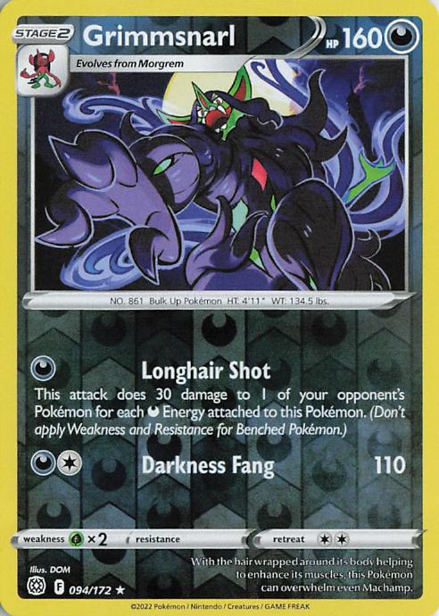 Grimmsnarl - Brilliant Stars 095/172 (Holo)