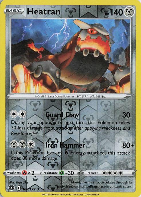 Heatran - Brilliant Stars 106/172 (Reverse Holo)