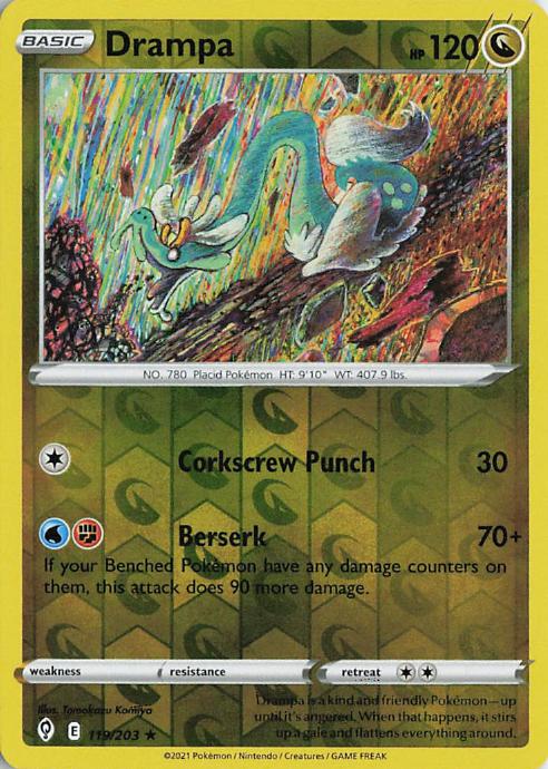 Drampa - Evolving Skies 119/203 (Reverse Holo)