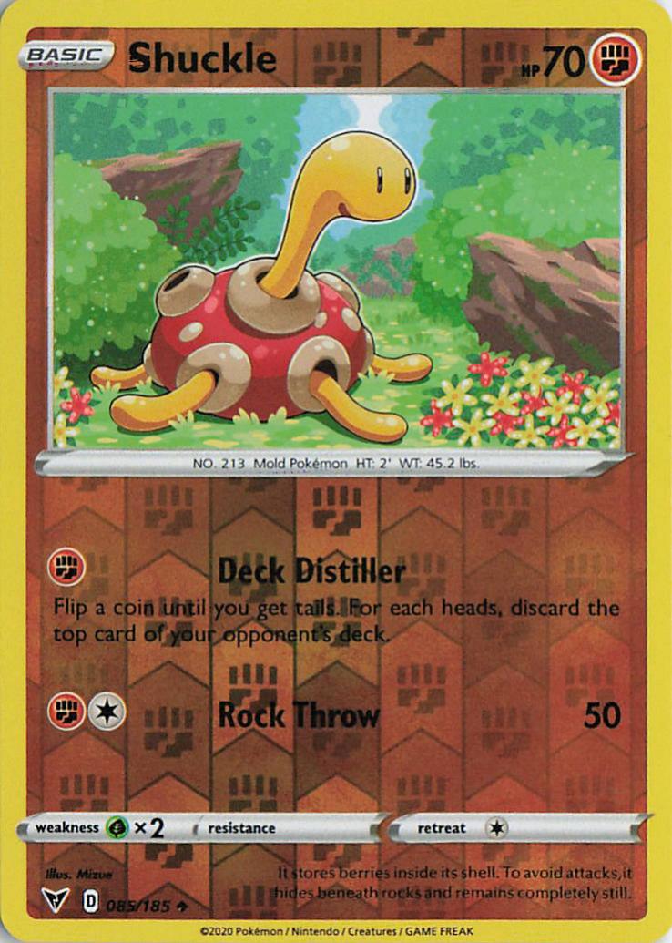 Shuckle - Vivid Voltage 085/185 (Reverse Holo)