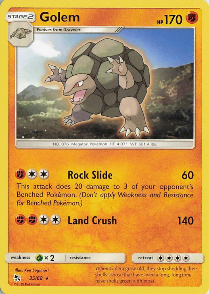 Golem - Hidden Fates 35/68 (Holo)