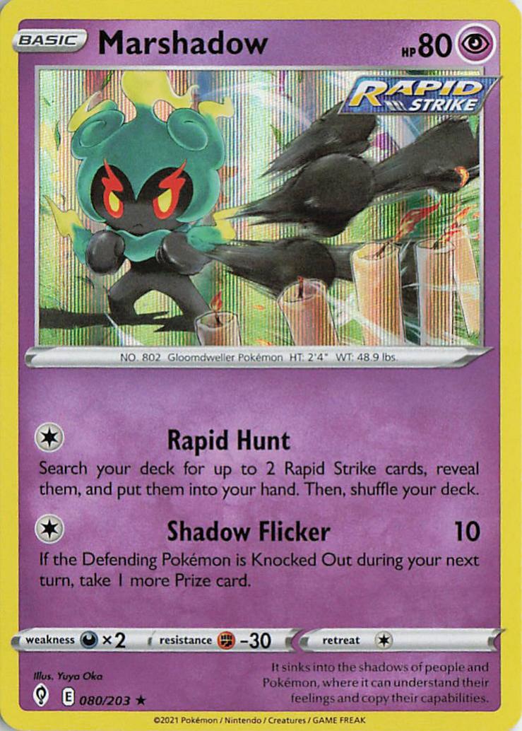 Marshadow - Evolving Skies 080/203 (Holo)